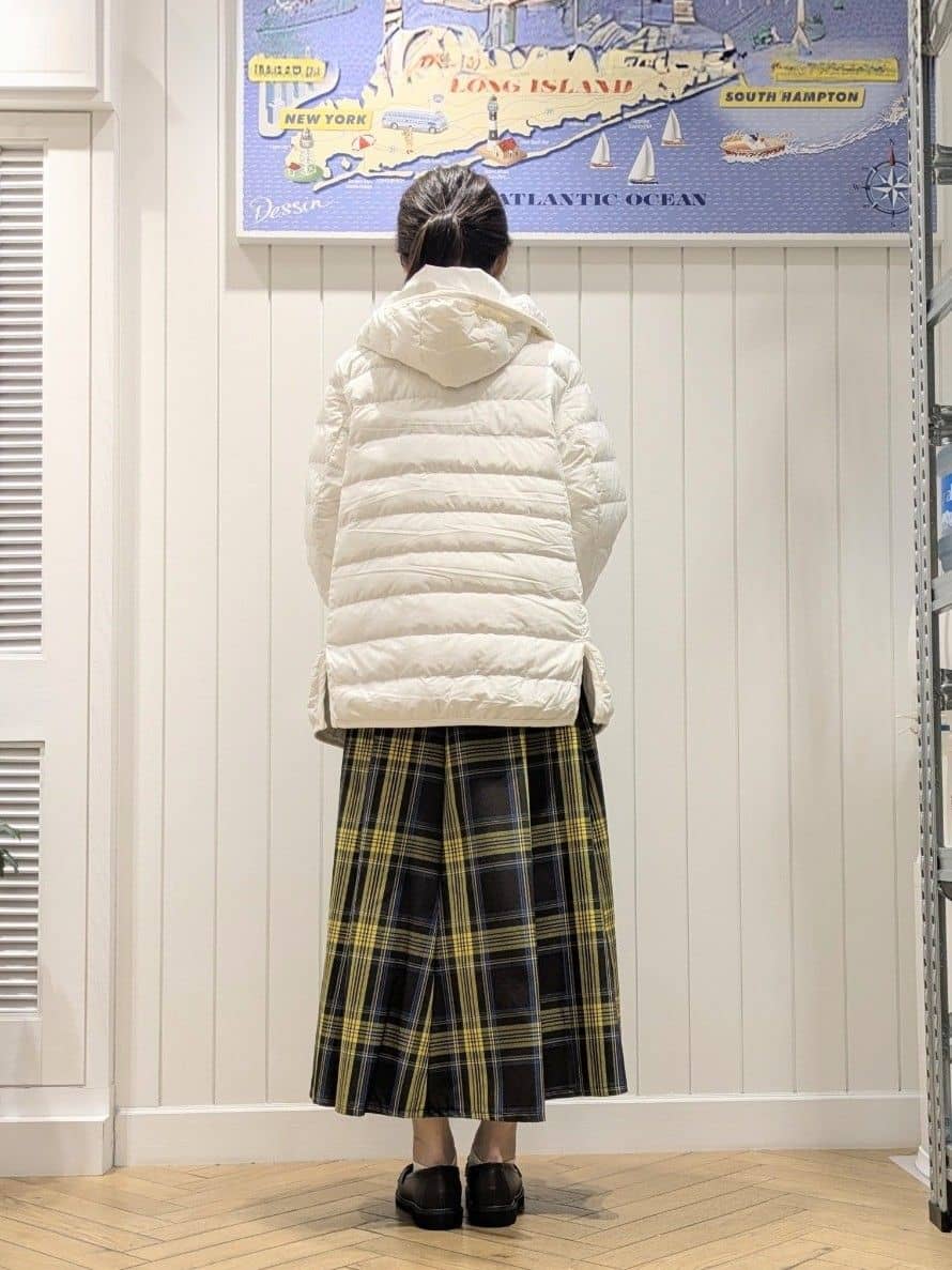 keikoさんの「Dessin｜【撥水・2WAY】ミュラーダウンコートミドル丈」を使ったコーディネート