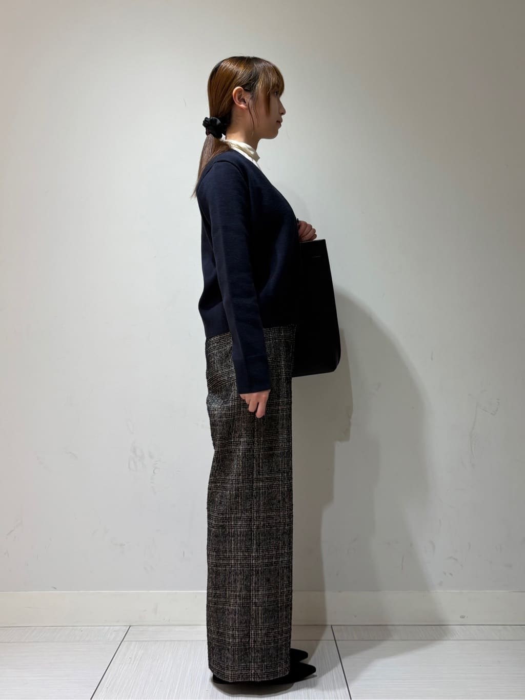 やなぎさんの「DRESSTERIOR｜◆ミラノリブカーディガン」を使ったコーディネート