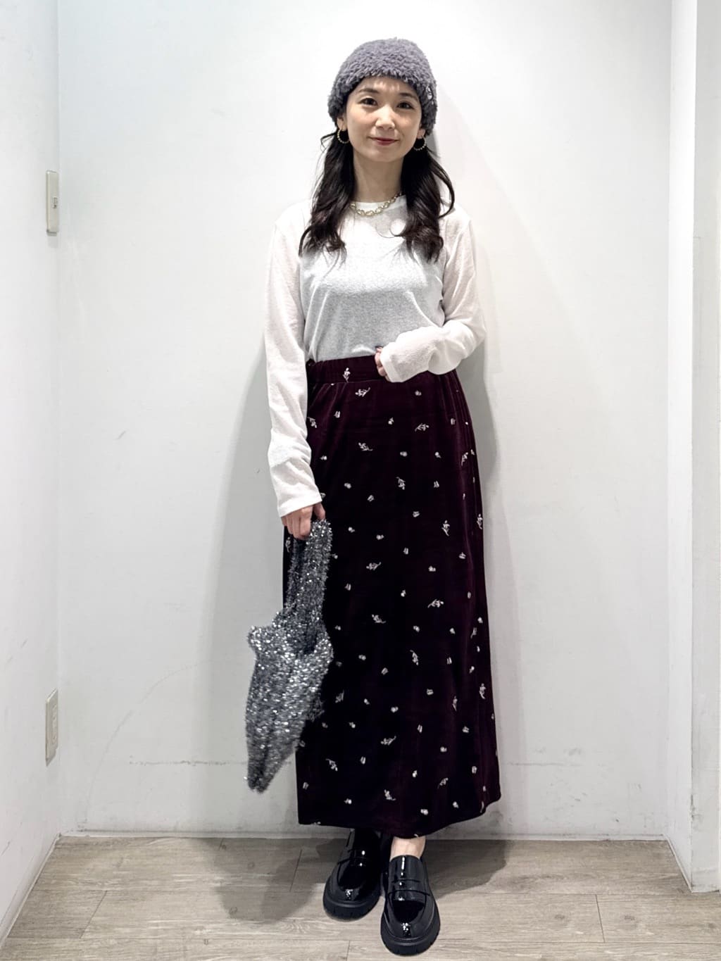 yuicciさんの「OPAQUE.CLIP｜ネーム付きマシュマロニットワッチ」を使ったコーディネート