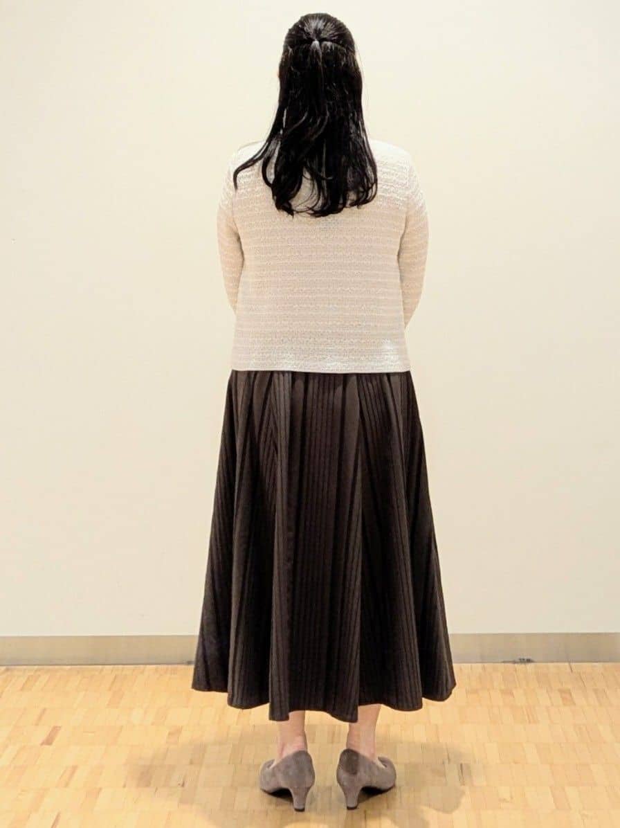 なおさんの「Reflect｜【ライトアウター／ゆったりシルエット／気軽な羽織に◎】ドライタッチカーディガン」を使ったコーディネート