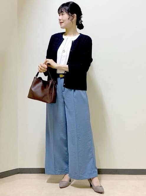  beni_gingerさんの「Reflect｜【ライトアウター／ゆったりシルエット／気軽な羽織に◎】ドライタッチカーディガン」を使ったコーディネート