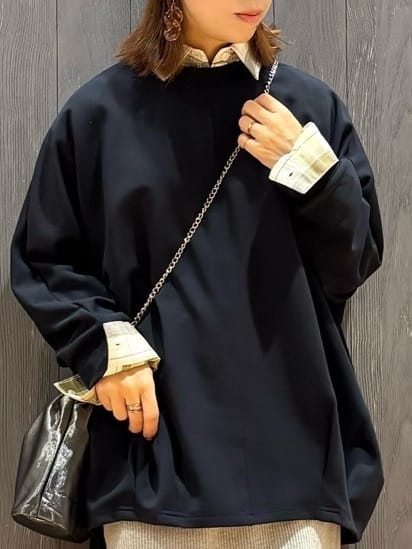 meiさんの「SHOO･LA･RUE｜【洗濯機可/S-LL】程よい抜け感 大人のチェックシャツ」を使ったコーディネート
