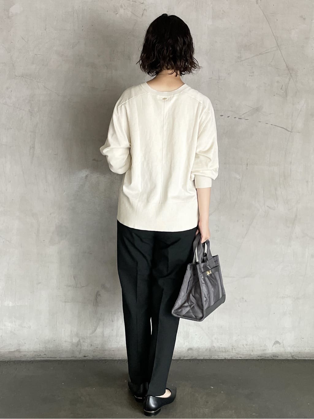 tomokoさんの「OPAQUE.CLIP｜【抗菌防臭加工／生活防水】メタルパーツVフラットパンプス」を使ったコーディネート