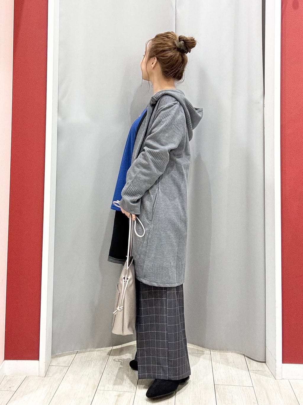 shioさんの「SHOO･LA･RUE｜【高レビュー/体型カバー】しながらスマートに魅せる ラインジャカードコーディガン」を使ったコーディネート