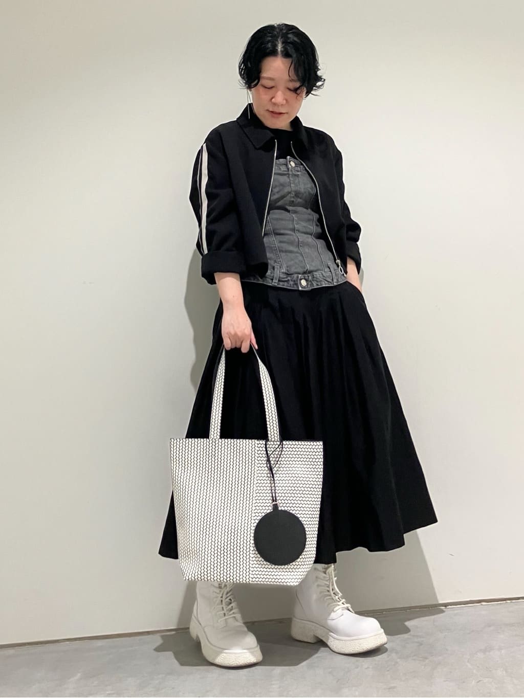 Cさんの「HIROKO HAYASHI｜OTTICA（オッティカ）トートバッグM」を使ったコーディネート