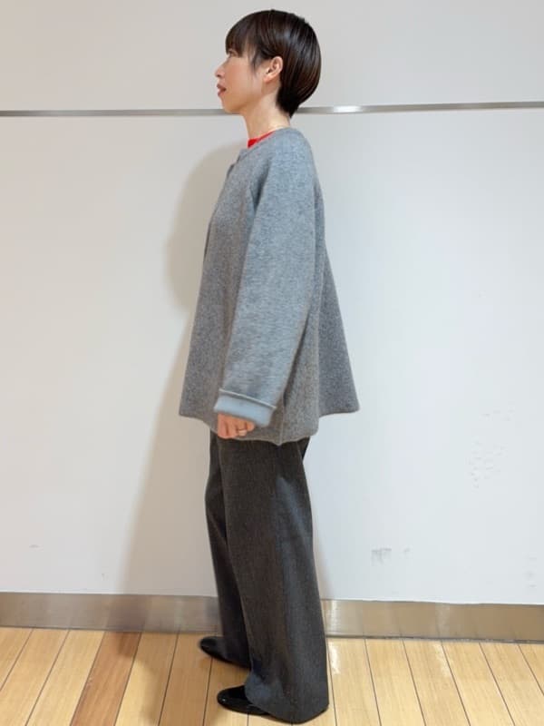 あやさんの「UNTITLED｜【軽アウター/ミドル丈】ウールニットコーディガン」を使ったコーディネート
