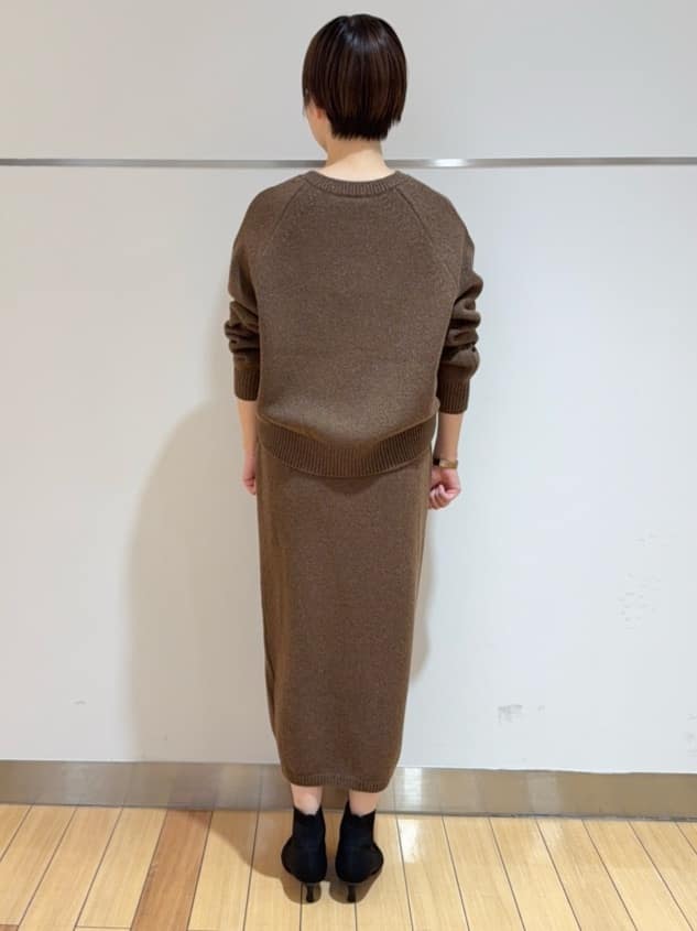 あやさんの「UNTITLED｜【セットアップ可/ゆったり】ウール混ラメニット」を使ったコーディネート
