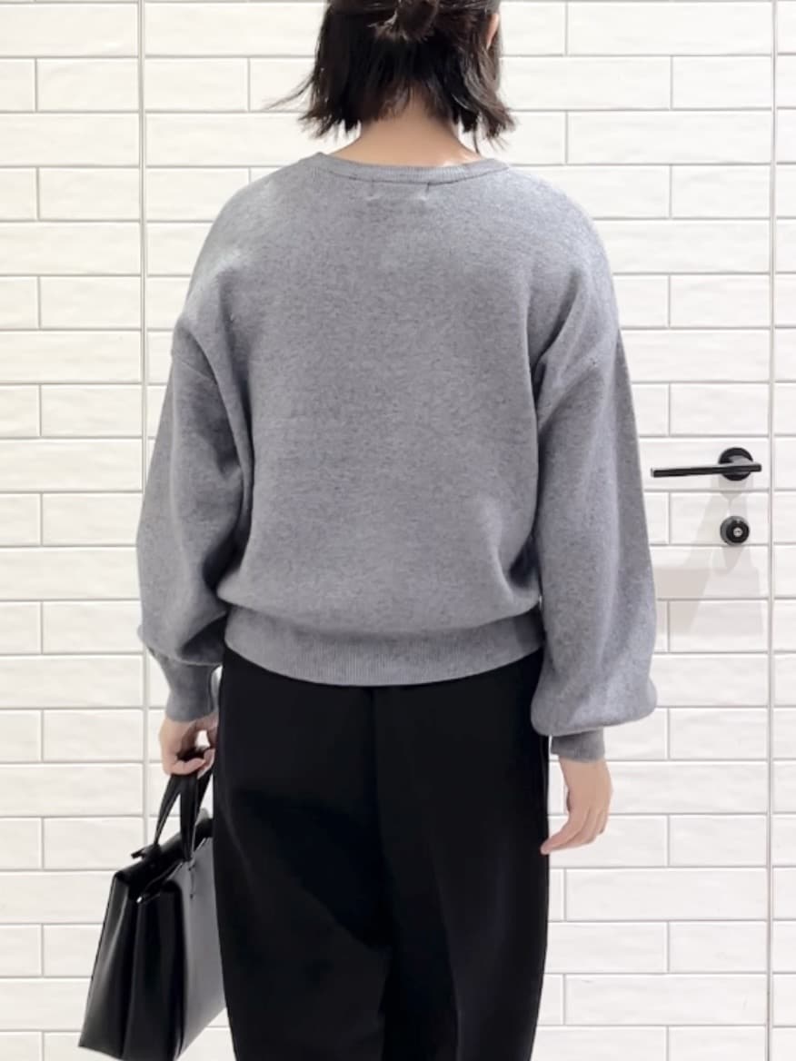 しおりさんの「OPAQUE.CLIP｜《SS-LLサイズ》ストレッチ美脚イージーワイドパンツ【防シワ／洗濯機洗い可】」を使ったコーディネート