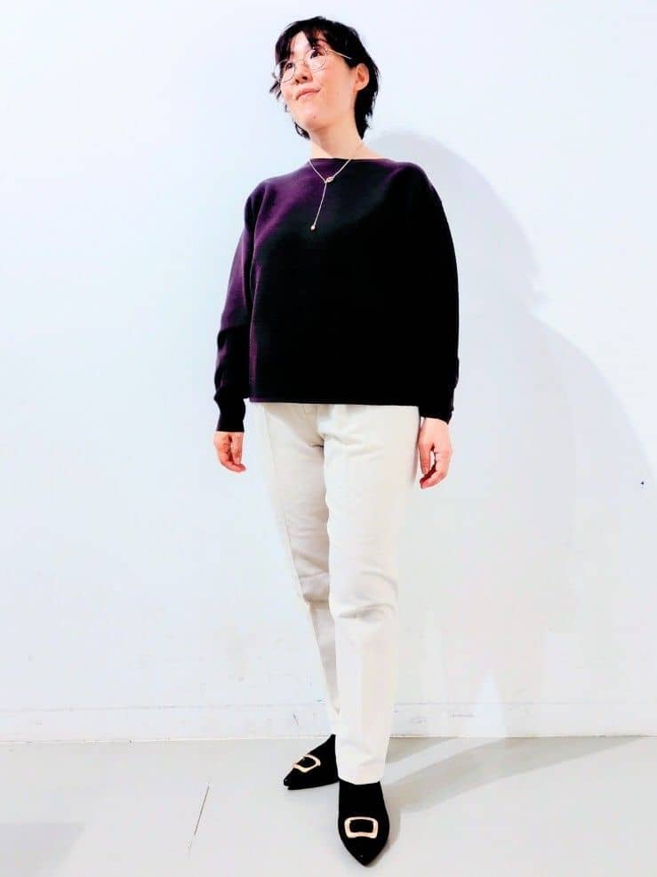 kodamaさんの「THE SHOP TK｜【ふわふわあったか】フェザーカーディガン」を使ったコーディネート