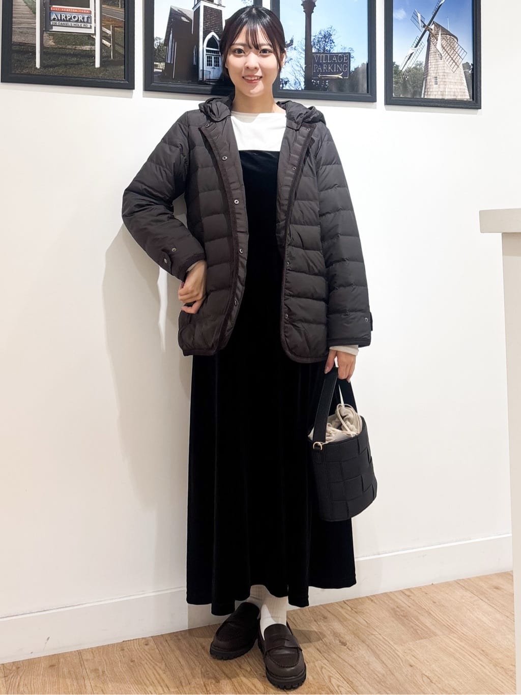 Ririkaさんの「Dessin｜【2WAY】メッシュバケツBAG」を使ったコーディネート