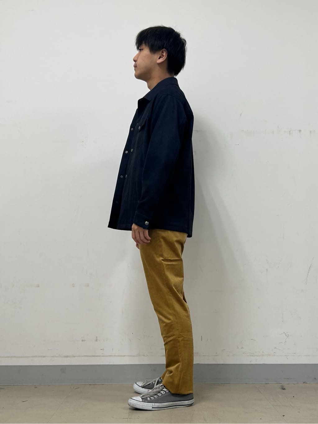 Hiroさんの「TAKEO KIKUCHI｜【Sサイズ～】アンチピリング テーラードネック ニット」を使ったコーディネート