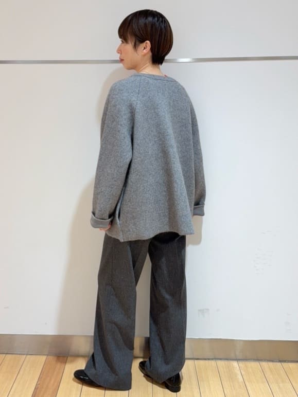 あやさんの「UNTITLED｜【軽アウター/ミドル丈】ウールニットコーディガン」を使ったコーディネート