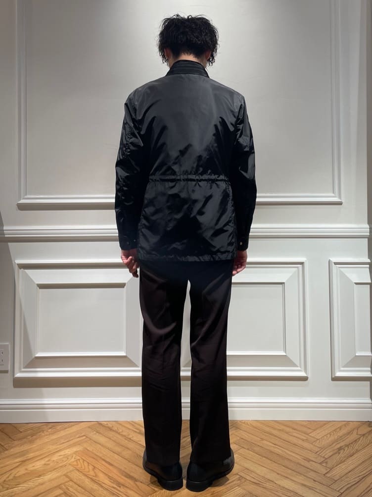 橋本さんの「DRESSTERIOR｜◆46Gジャージ レギュラーカラードレスシャツ」を使ったコーディネート