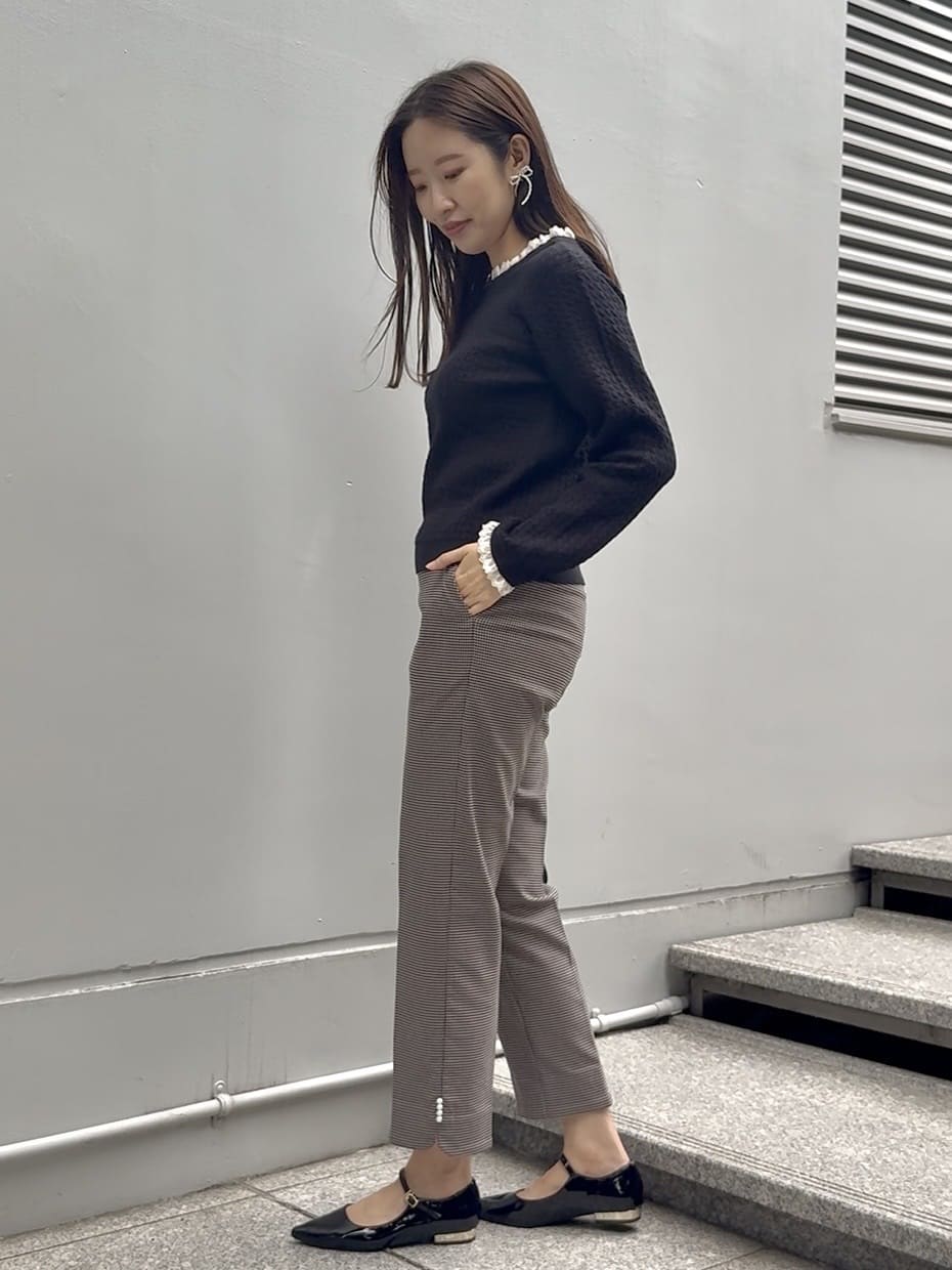 teiさんの「Couture brooch｜リボンデザイン2WAYバッグ」を使ったコーディネート