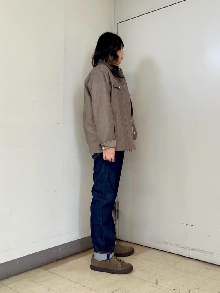 iwさんの「TAKEO KIKUCHI｜チェックボーラーガーゼシャツ」を使ったコーディネート