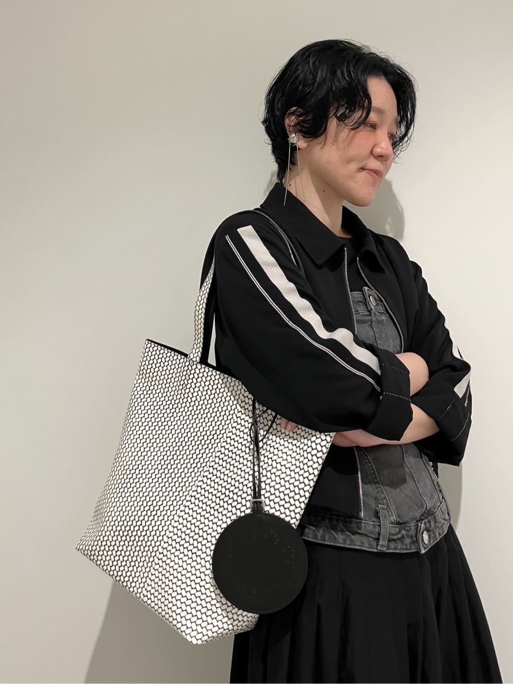 Cさんの「HIROKO HAYASHI｜OTTICA（オッティカ）トートバッグM」を使ったコーディネート