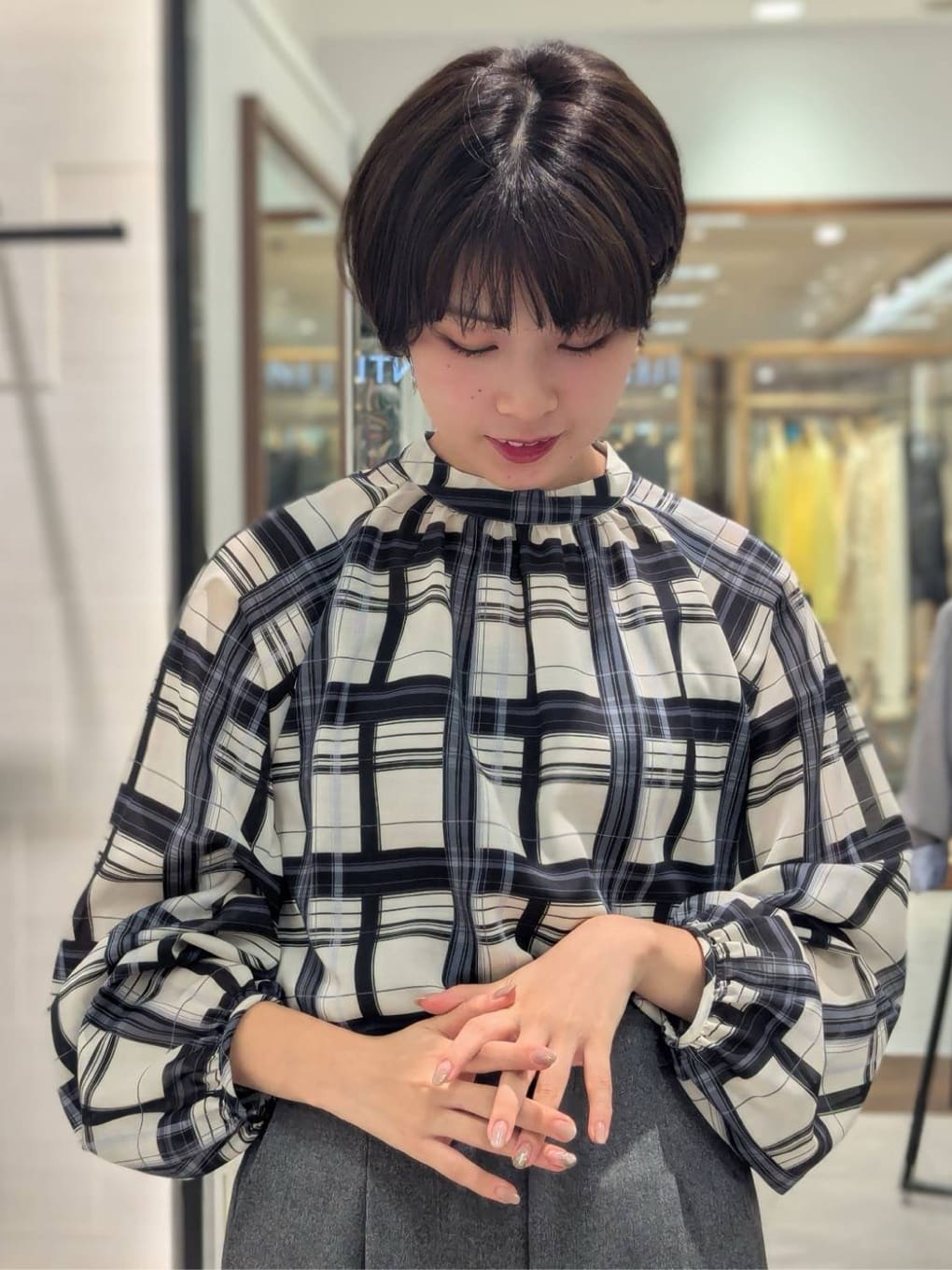 nonoさんの「UNTITLED｜【手洗い可／日本製】タックワイドパンツ」を使ったコーディネート