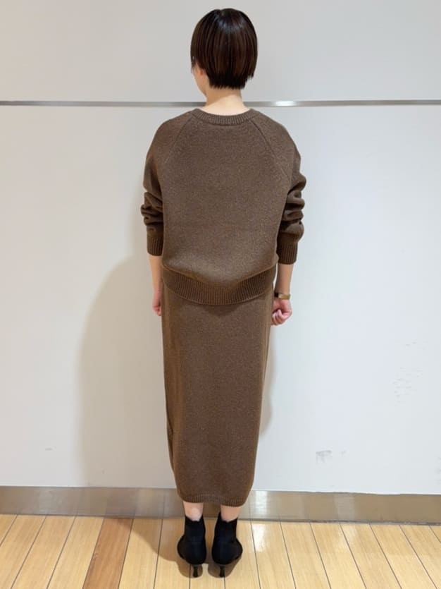 あやさんの「UNTITLED｜【セットアップ可/ゆったり】ウール混ラメニット」を使ったコーディネート