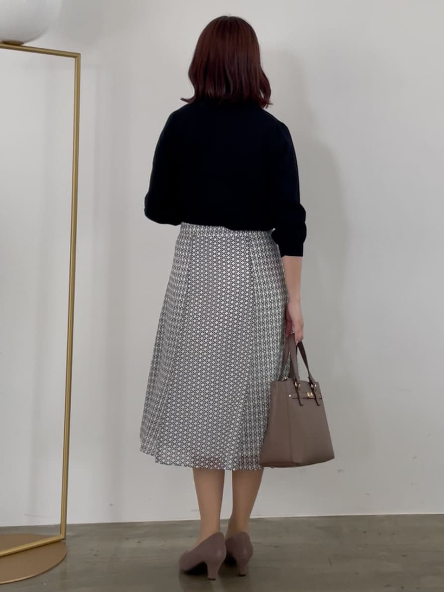 yukariさんの「Reflect｜【透けにくい◎】衿付き七分袖ニット」を使ったコーディネート