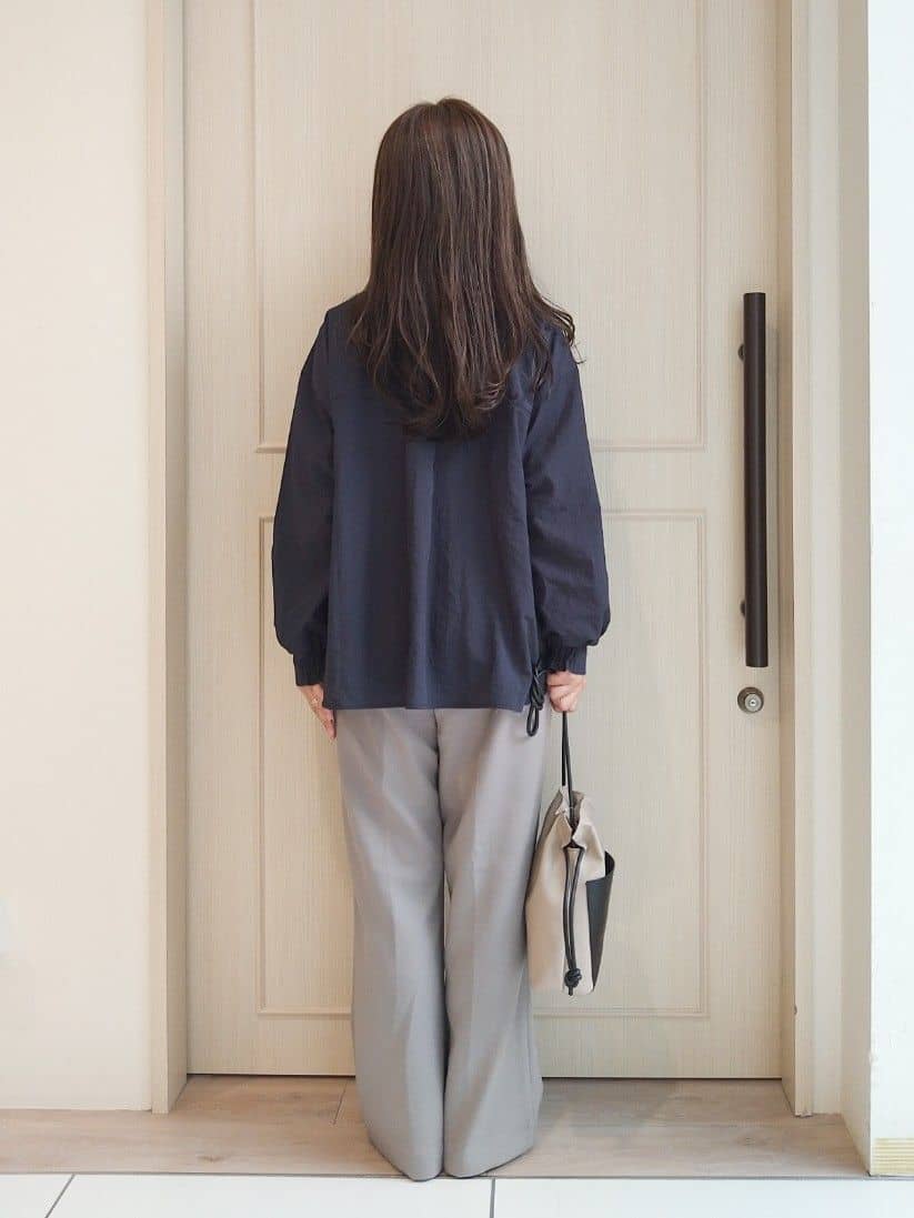 mi-saさんの「SHOO･LA･RUE｜【S-LL】美しく見せる ボートネックロンT」を使ったコーディネート