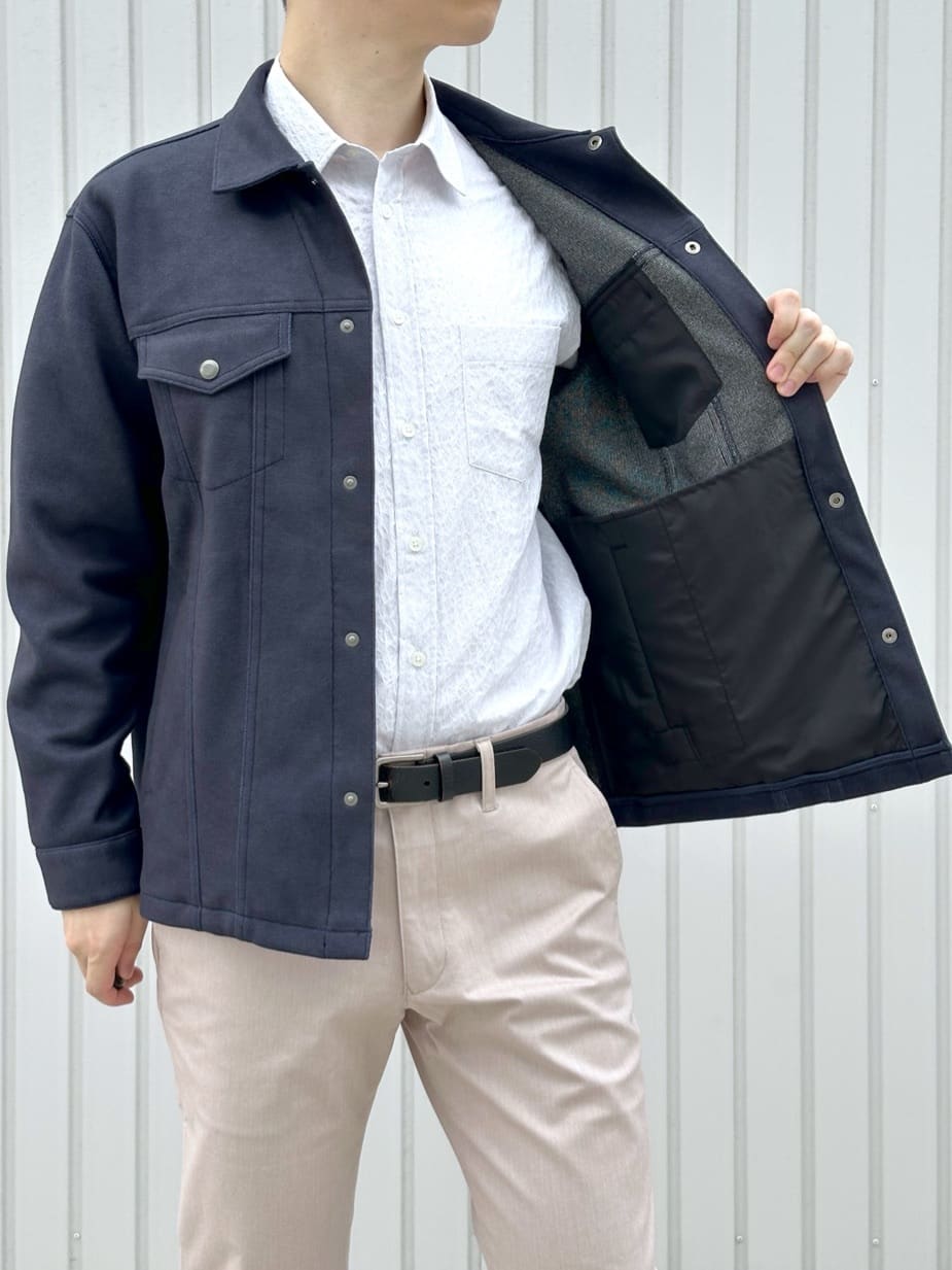 イッシーさんの「TAKEO KIKUCHI｜【Made in JAPAN】播州織 ドビー千鳥シャツ」を使ったコーディネート