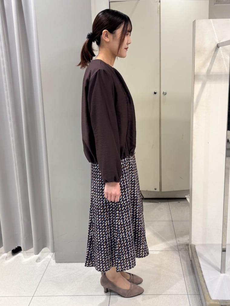 yuiさんの「Reflect｜【選べる6色／長く着られる◎】ボートネックニット」を使ったコーディネート