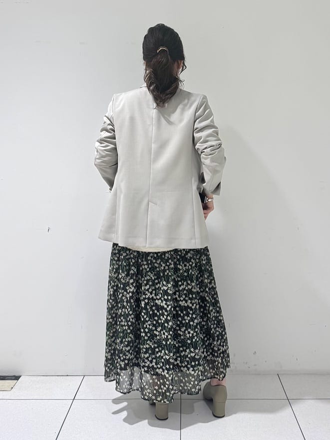 そんさんの「INDIVI｜【UVケア】ライトダブルジャケット」を使ったコーディネート