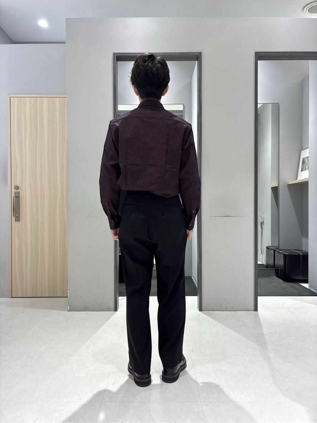わいずみさんの「TAKEO KIKUCHI｜【Made in JAPAN】播州織 ドビー千鳥シャツ」を使ったコーディネート