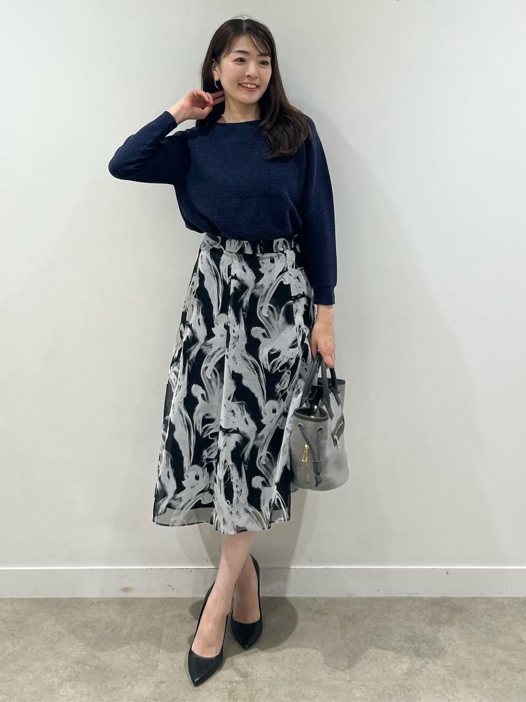 hayaseさんの「COUP DE CHANCE｜ダブルシェイプトート／2WAY使用／ショルダー付き」を使ったコーディネート