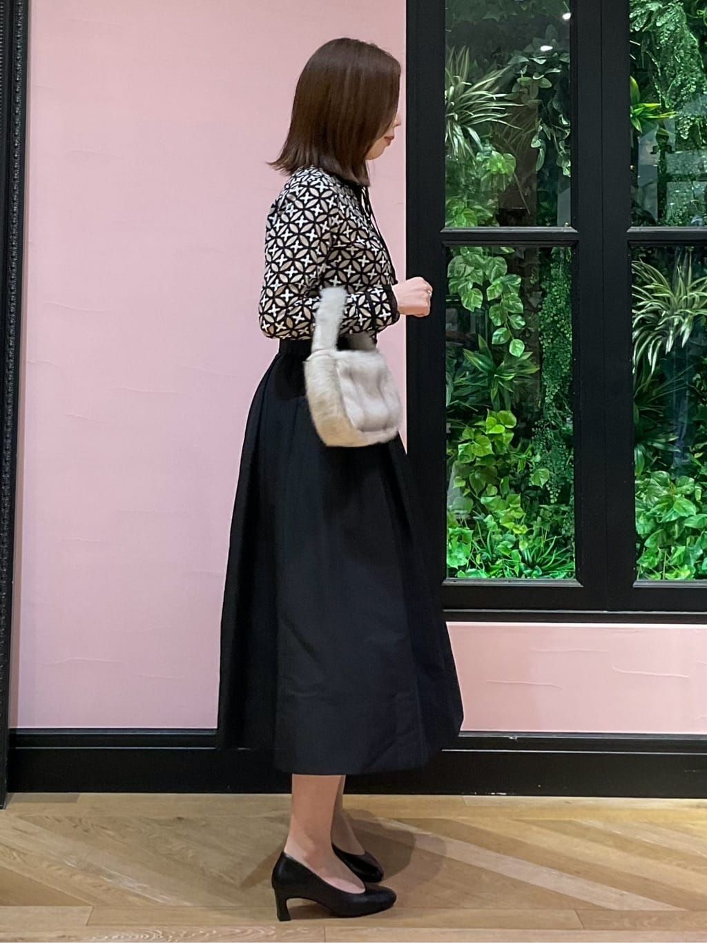 maruさんの「DRESSTERIOR｜【otonaMUSE5月号掲載】アーチフィットレザーパンプス」を使ったコーディネート