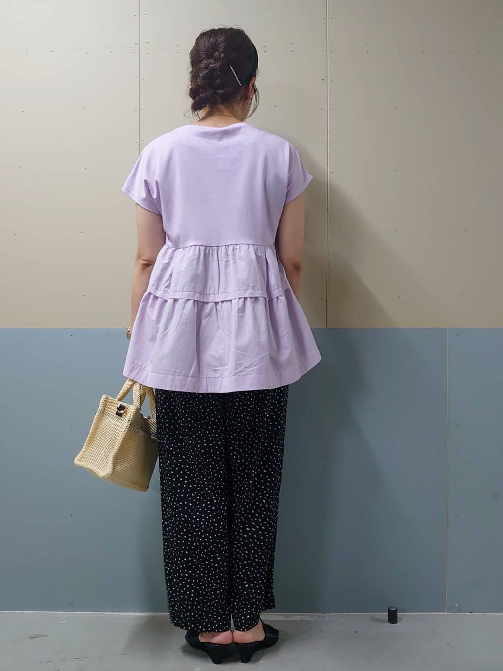 minamiさんの「OPAQUE.CLIP｜ドッキングティアードトップス【洗濯機洗い可】」を使ったコーディネート