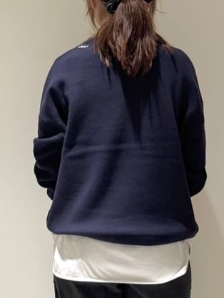 Liriさんの「Dessin｜【選べる首元デザイン/洗える】クルーネックロングTシャツ」を使ったコーディネート