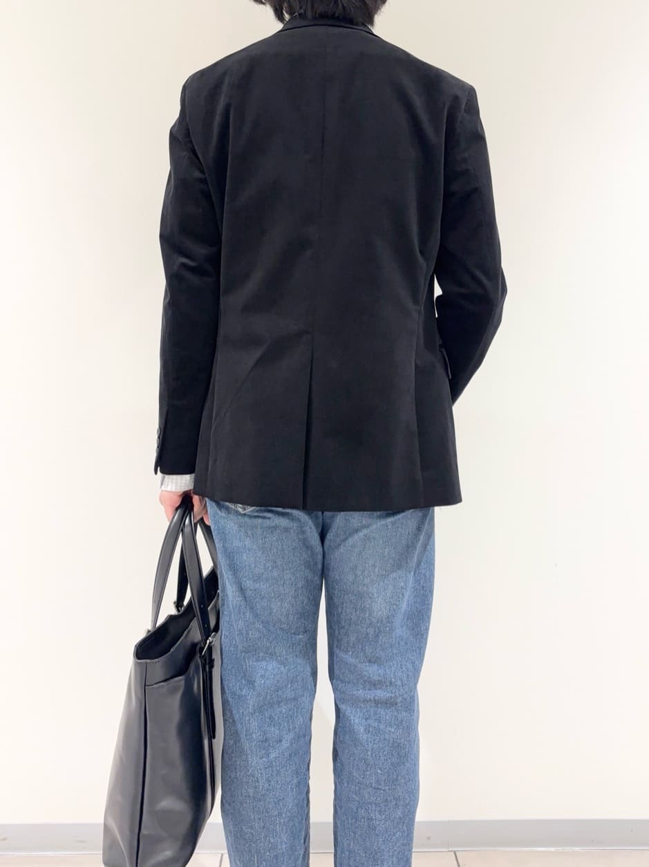 及川さんの「TAKEO KIKUCHI｜【Sサイズ～】ストレッチコーデュロイ ジャケット」を使ったコーディネート