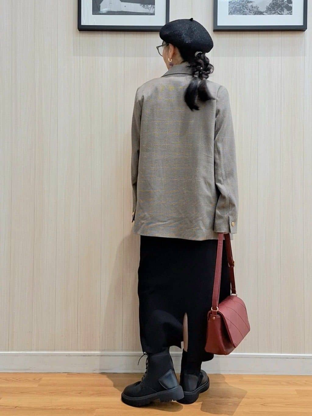 Saoさんの「SHOO･LA･RUE｜【洗濯機可/S-LL】リボンブラウス」を使ったコーディネート