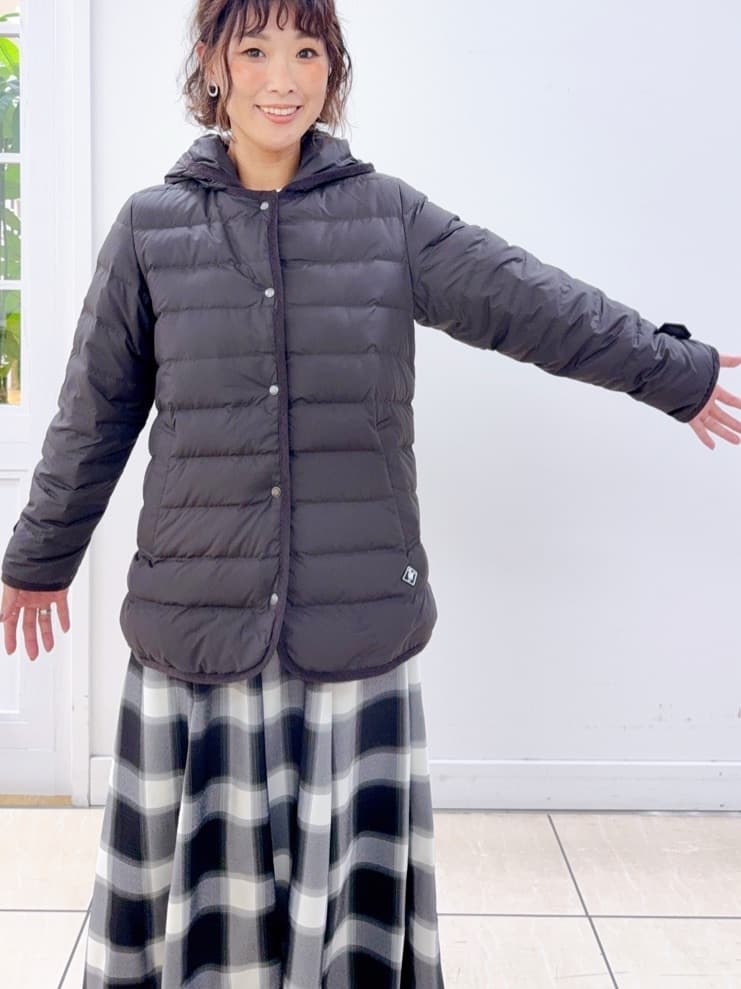 Osawaさんの「Dessin｜【撥水・2WAY】ミュラーダウンコートミドル丈」を使ったコーディネート