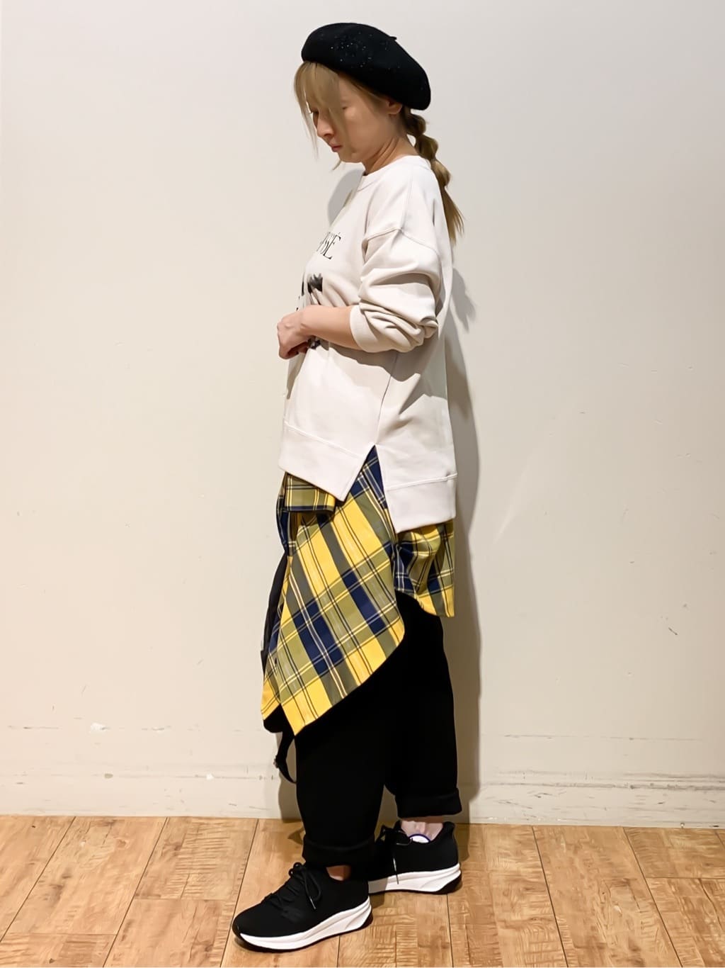 MEGさんの「SHOO･LA･RUE｜【洗濯機可/S-LL】程よい抜け感 大人のチェックシャツ」を使ったコーディネート