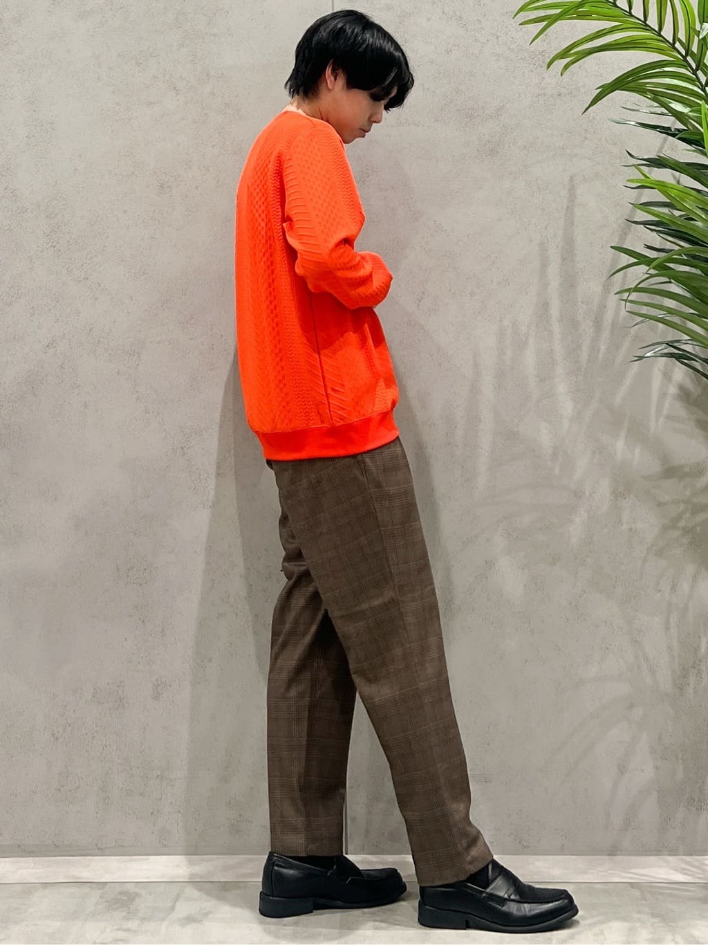 SHI-MAさんの「THE SHOP TK｜【無地に飽きた方へ】ふくれジャカードスウェット　洗濯機OK/6色展開/ユニセックスでおすすめ！」を使ったコーディネート