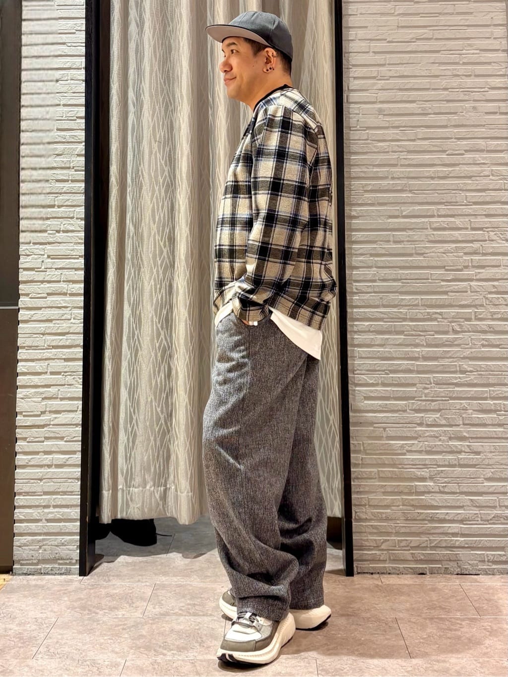 Pーyamaさんの「THE SHOP TK｜デッキブルゾン 【手洗い可/リラックスシルエット】」を使ったコーディネート
