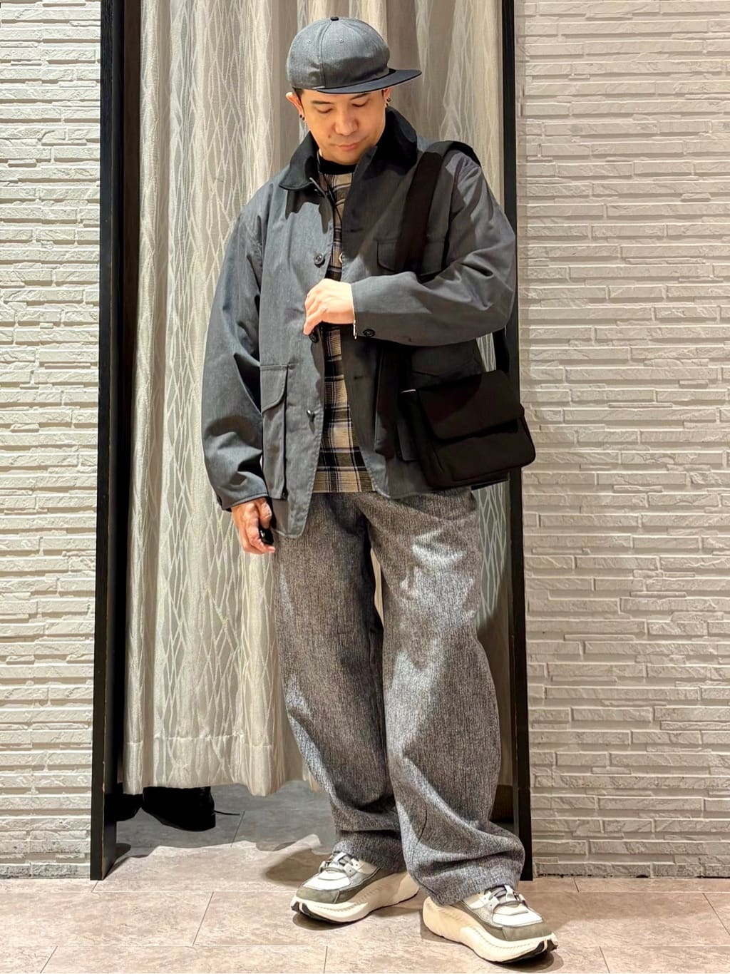 Pーyamaさんの「THE SHOP TK｜デッキブルゾン 【手洗い可/リラックスシルエット】」を使ったコーディネート