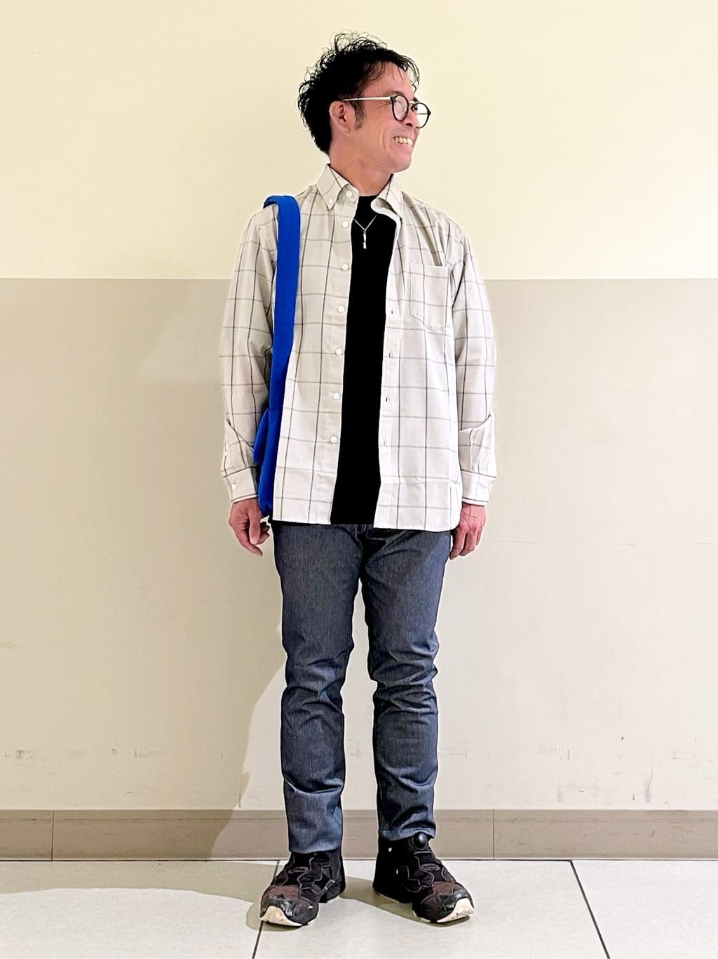 KENJI Iさんの「THE SHOP TK｜ドレスクールシャツ　【イージーケア/通気性/速乾】」を使ったコーディネート