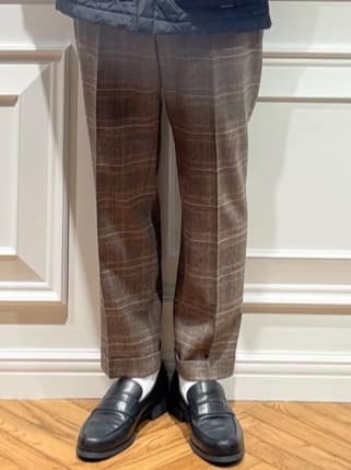 橋本さんの「DRESSTERIOR｜◆キルティング ハンティングジャケット」を使ったコーディネート