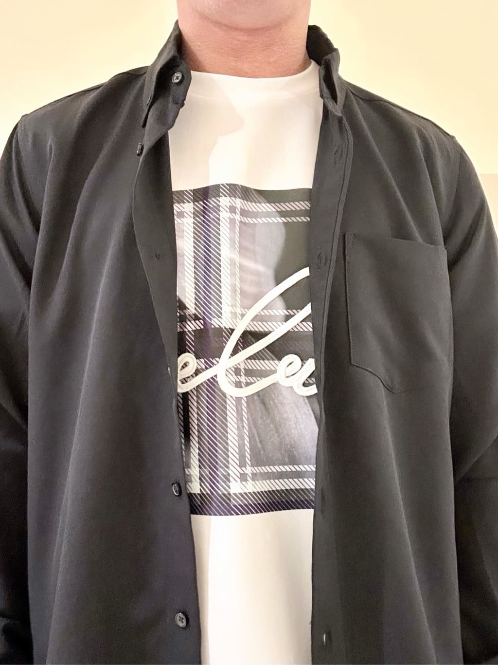 KENJI Iさんの「THE SHOP TK｜スムースファイバー長袖シャツ 【吸水速乾/UVカット/軽量/イージーケア】」を使ったコーディネート