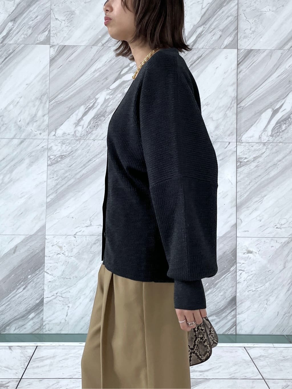 Harukaさんの「INDIVI｜Timeless｜モードスラックス」を使ったコーディネート