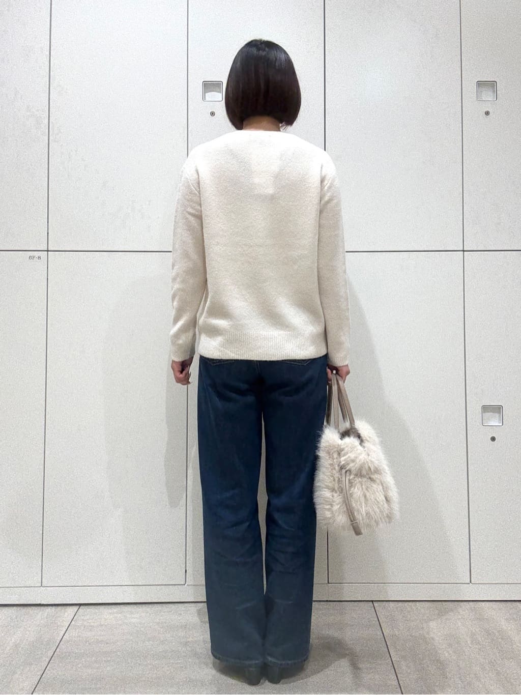 Itoさんの「UNTITLED｜【グレー/ブルー/ジーンズ】ソフトワイドデニムパンツ」を使ったコーディネート