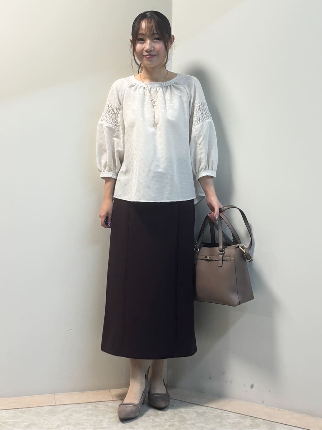 Sawaさんの「Reflect｜【パンツにもスカートにも合わせやすい◎】ライティブルゾン」を使ったコーディネート