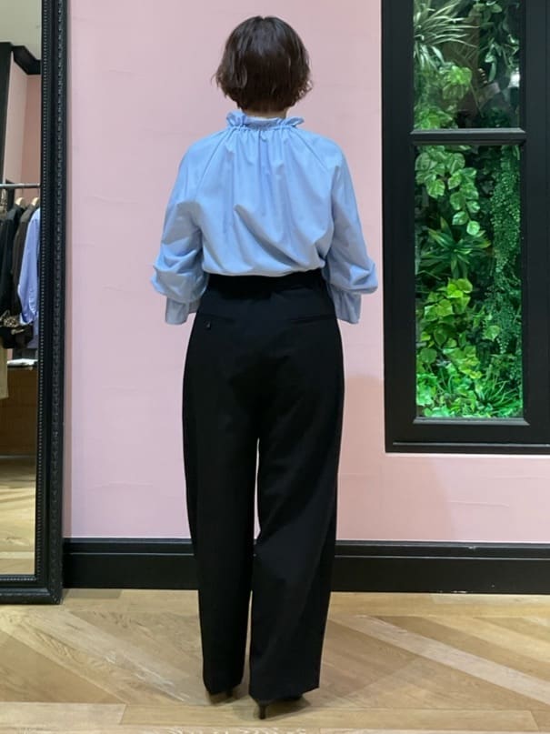 ogataさんの「DRESSTERIOR｜フェイクファーコンビリサイクルレザートートバッグ」を使ったコーディネート