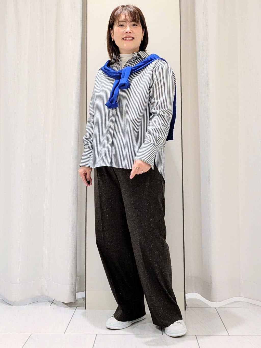 Onumaさんの「UNTITLED｜【ミディ丈/軽やか】セミラグランリバー コート」を使ったコーディネート