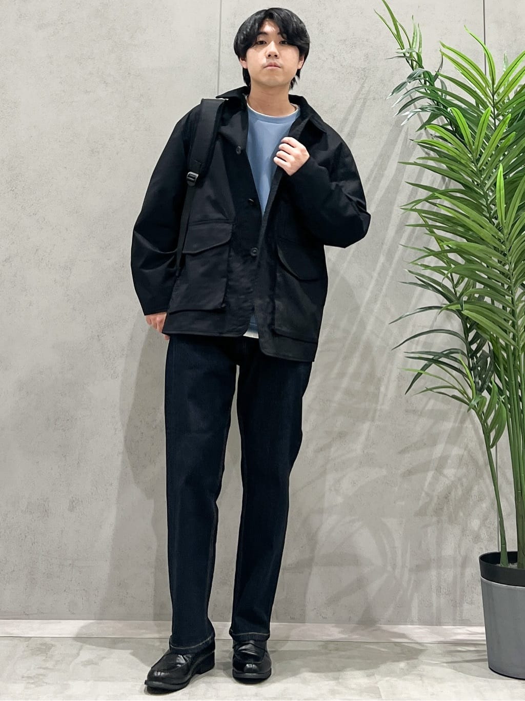 SHI-MAさんの「THE SHOP TK｜デッキブルゾン 【手洗い可/リラックスシルエット】」を使ったコーディネート
