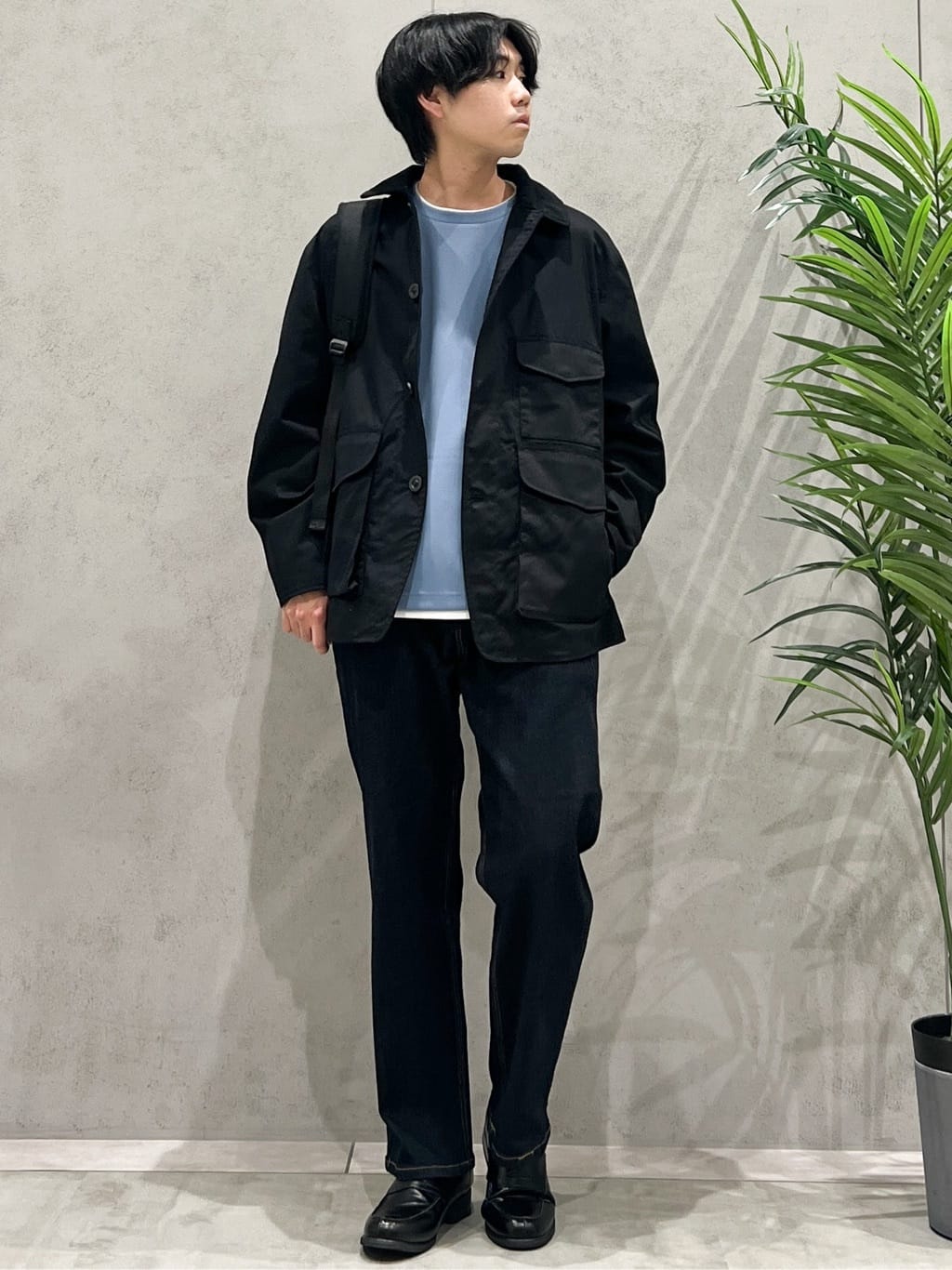 SHI-MAさんの「THE SHOP TK｜デッキブルゾン 【手洗い可/リラックスシルエット】」を使ったコーディネート