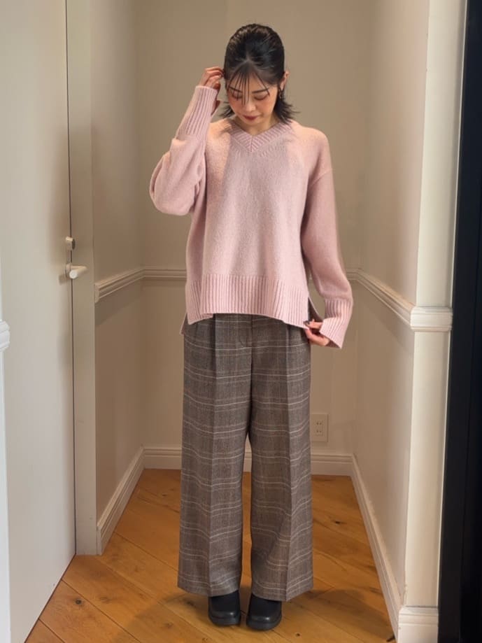 pupiさんの「DRESSTERIOR｜◆サキソニーグレンチェックジャケット」を使ったコーディネート